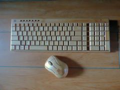 Tastatur Bambus