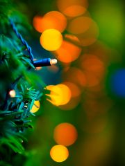 Colorful LED Christmas (December 24, 2017)